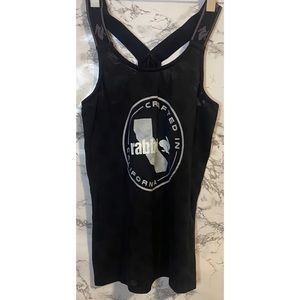 Rabbit Run In Racerback Tank Top Size Small